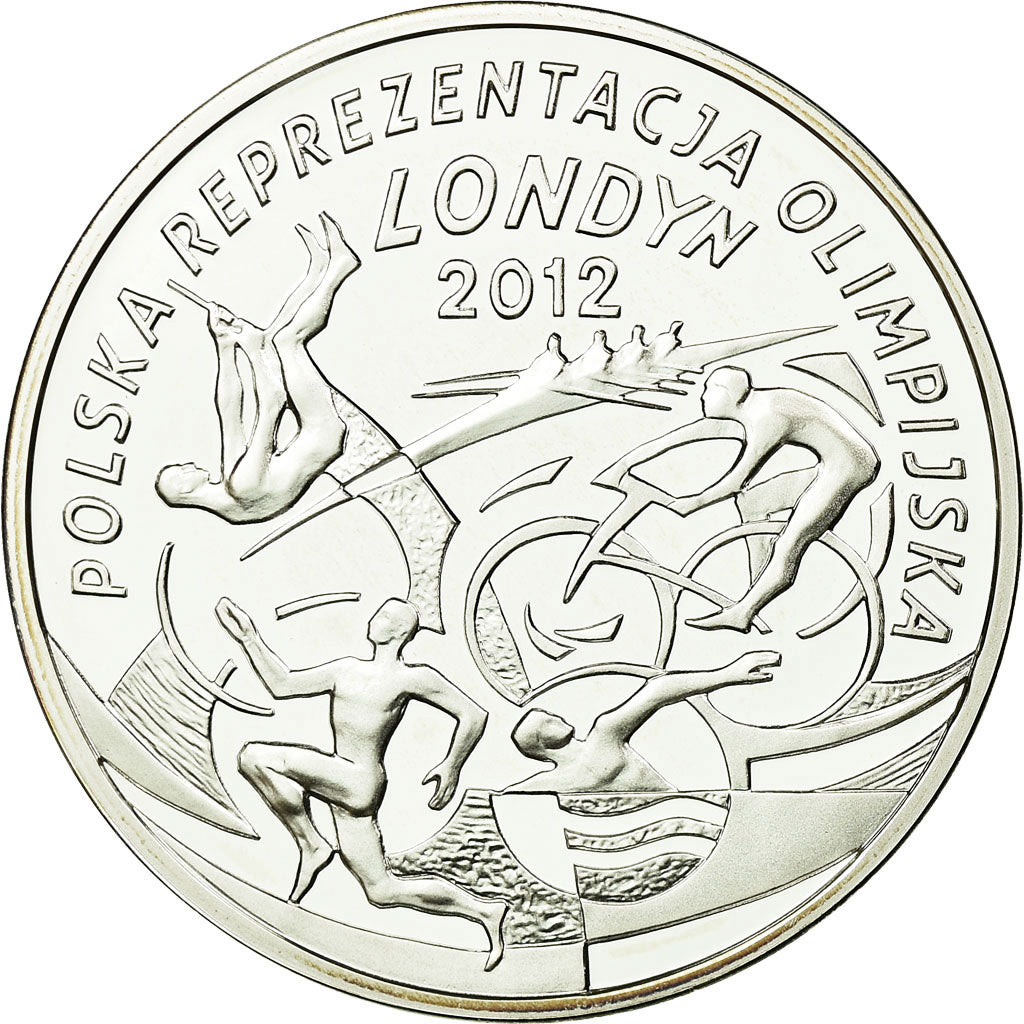 Moeda, Polónia, 10 Zlotych, 2012, Warsaw, BE, MS(65-70), Prata, KM:833