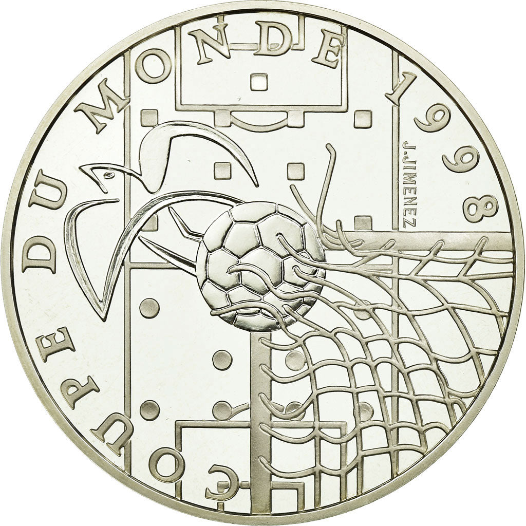Coin, France, Coupe du Monde 1998, 10 Francs, 1996, Paris, BE, MS(65-70)