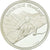 Moneta, Francja, Alpine skiing, 100 Francs, 1989, BE, MS(65-70), Srebro, KM:971