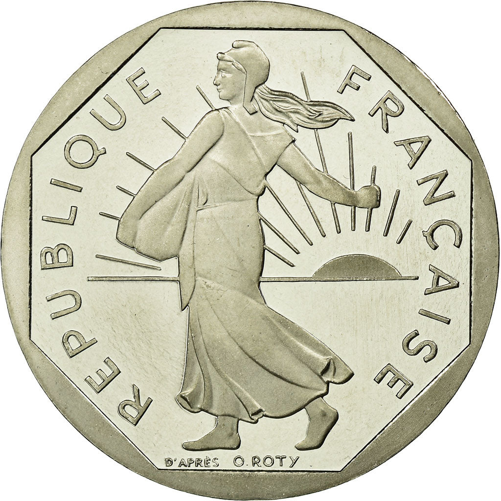 Coin, France, Semeuse, 2 Francs, 1997, Paris, BE, MS(65-70), Nickel, KM:942.2