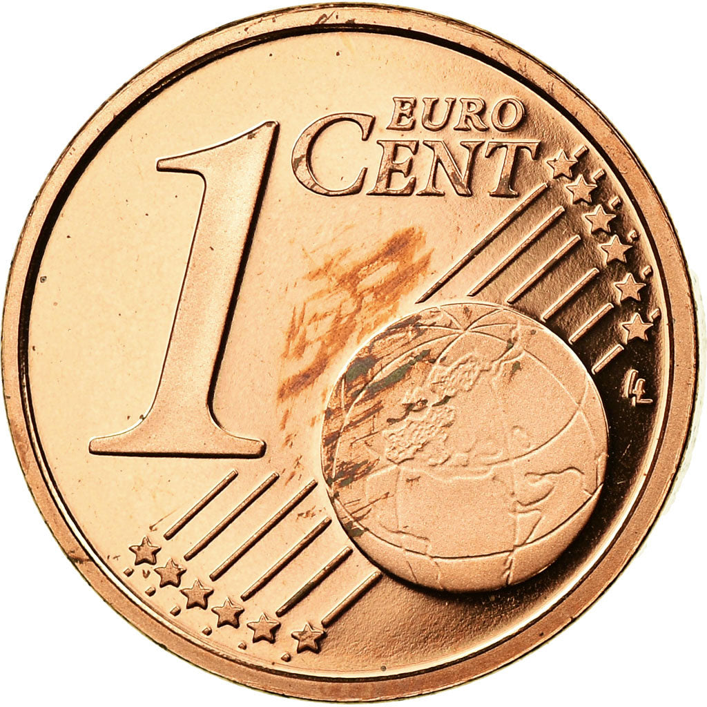 San Marino, Euro Cent, 2008, Proof, FDC, Copper Plated Steel, KM:440
