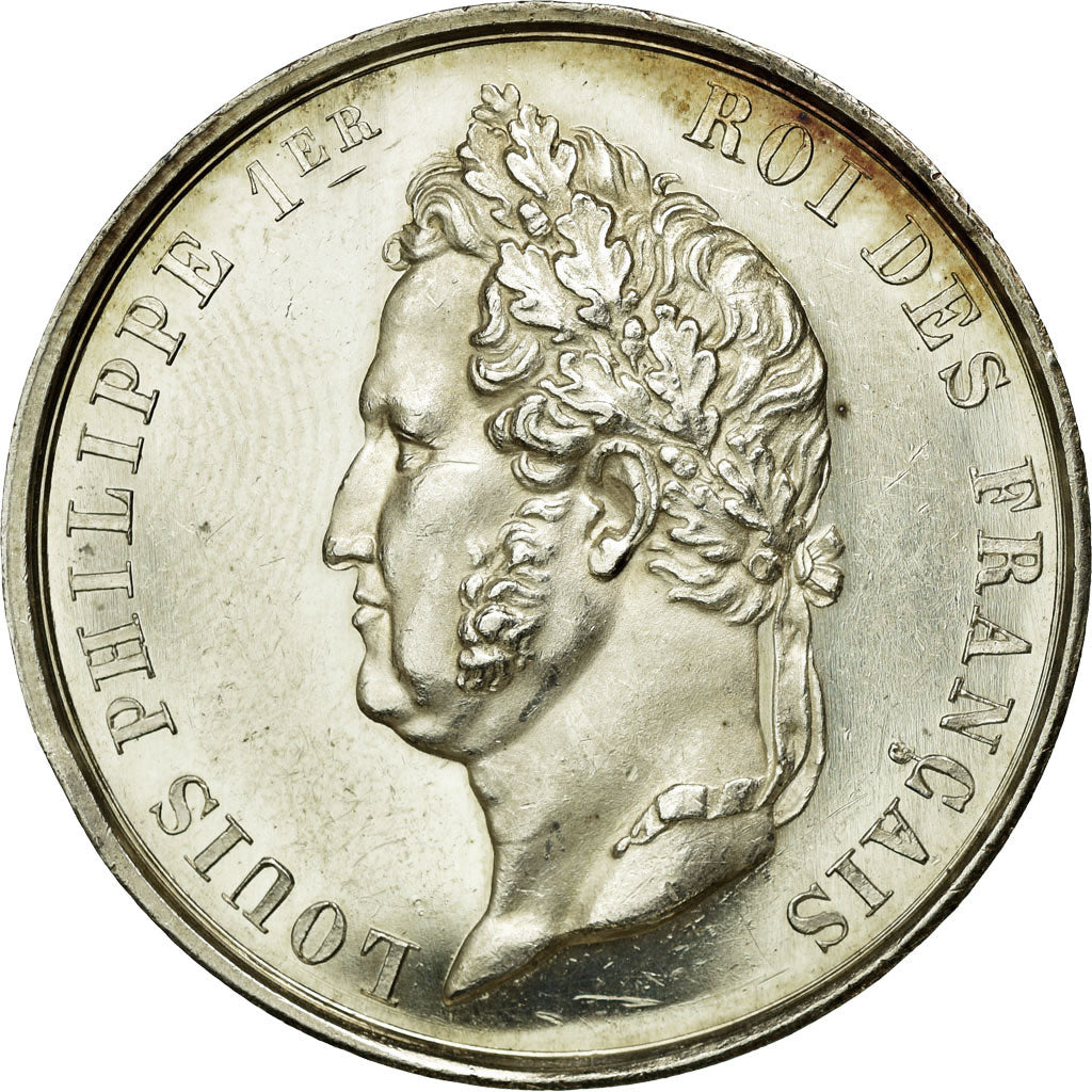 France, Token, Notary, MS(63), Silver, Lerouge:218