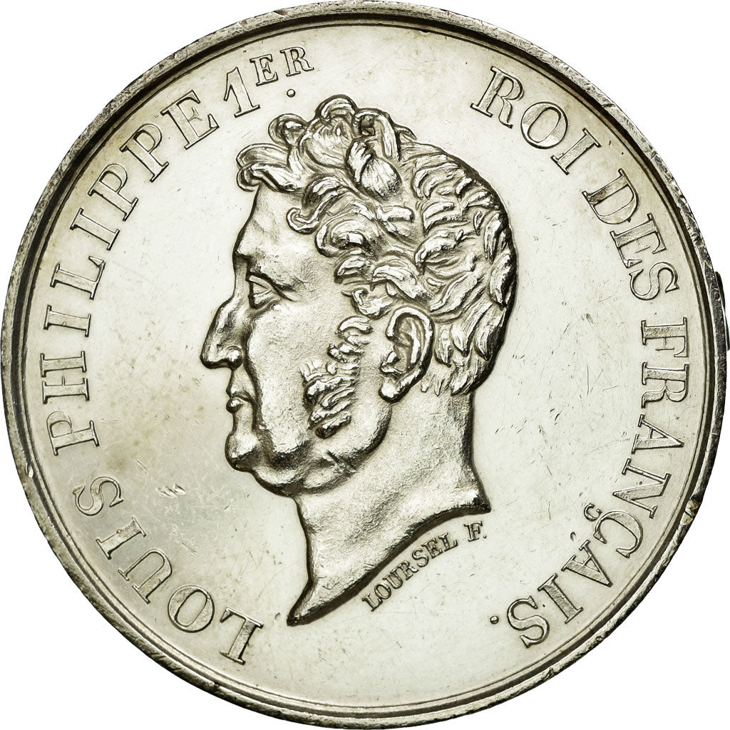 France, Token, Notary, MS(63), Silver, Lerouge:217