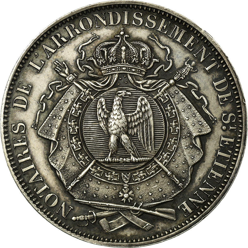 Francia, Token, Notaires de l'Arrondissement de Saint-Etienne, 1813, SPL