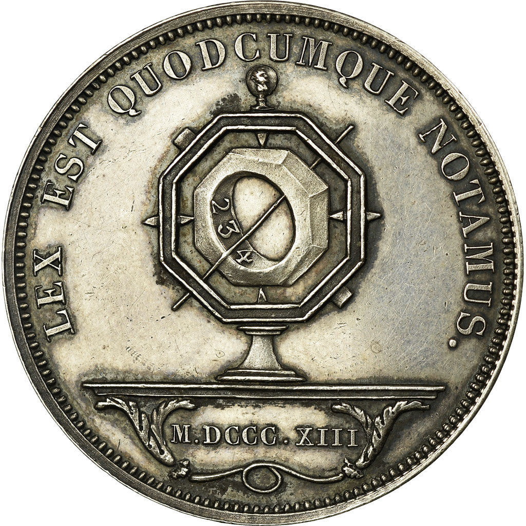 Francia, Token, Notaires de l'Arrondissement de Saint-Etienne, 1813, SPL
