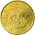 San Marino, 50 Euro Cent, 2002, MS(65-70), Brass, KM:445