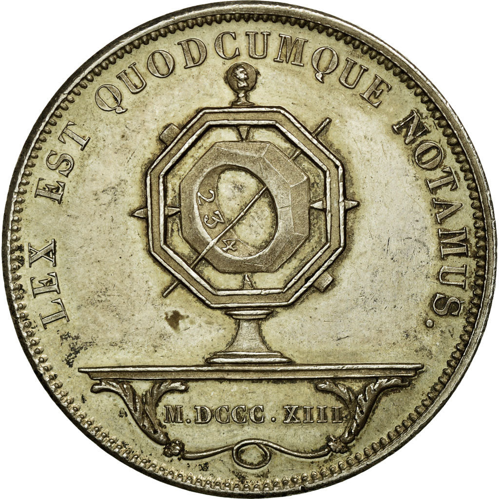 France, Jeton, Notary, 1886, SUP, Argent, Lerouge:368
