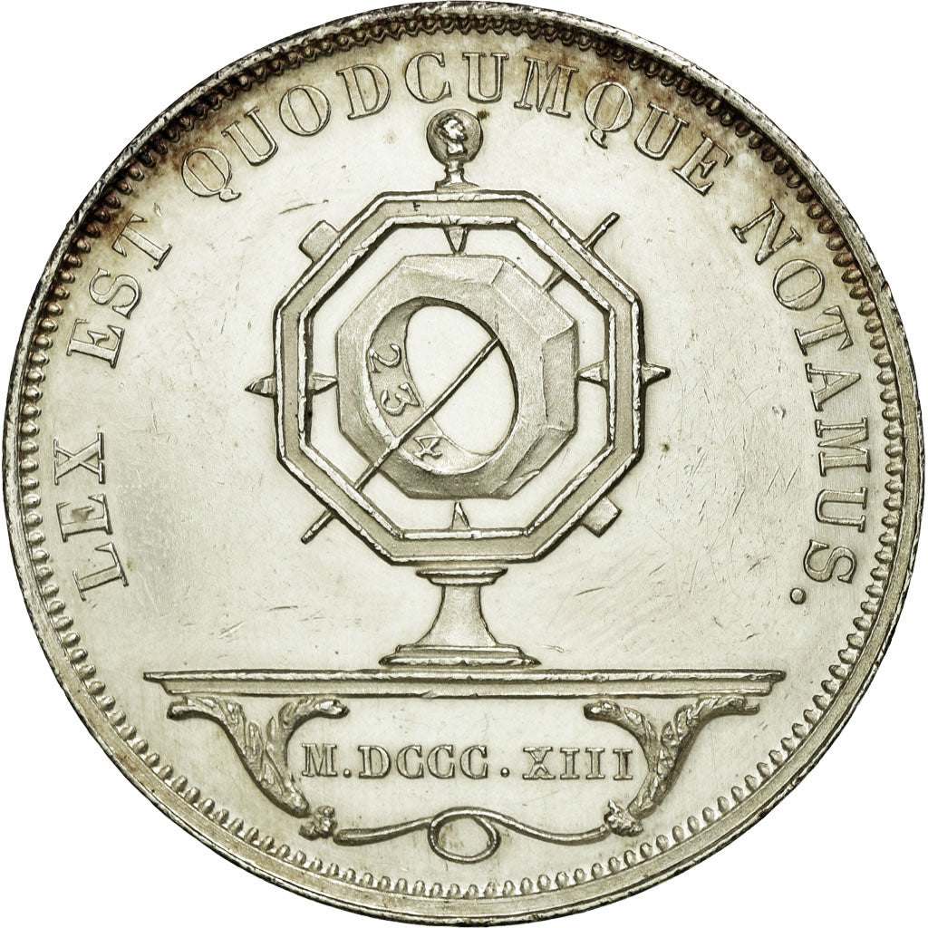 France, Token, Notary, 1886, AU(55-58), Silver, Lerouge:368