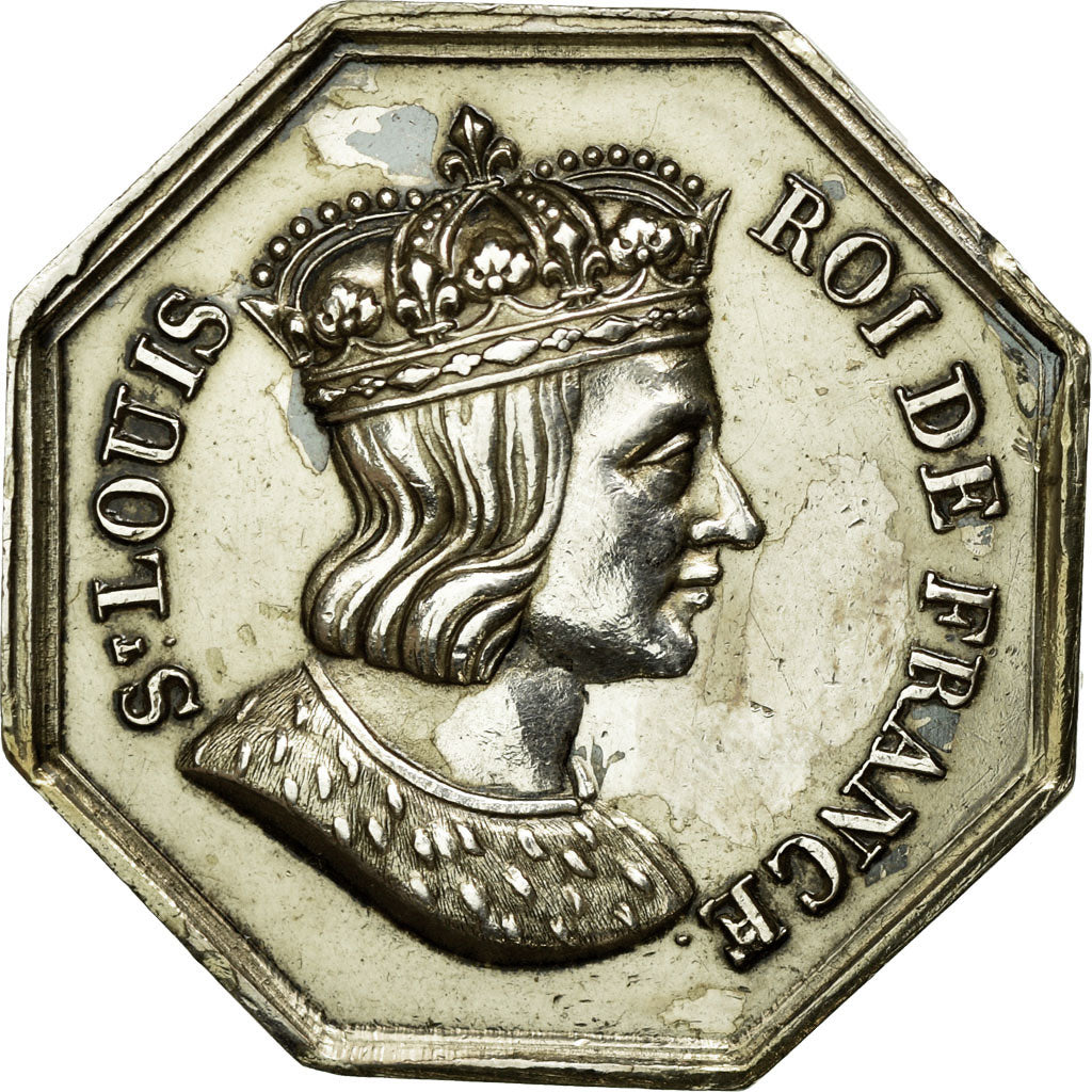 France, Token, Notary, AU(55-58), Silver, Lerouge:389