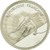Moneta, Francja, Alpine skiing, 100 Francs, 1989, BE, MS(65-70), Srebro, KM:971
