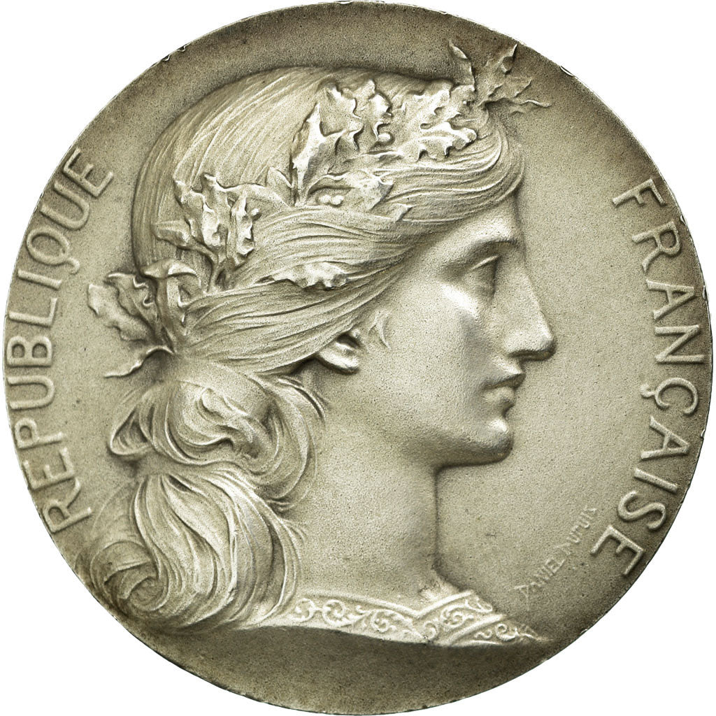 France, Token, Notary, AU(55-58), Silver, Lerouge:378