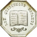 France, Token, Notary, MS(63), Silver, Lerouge:373