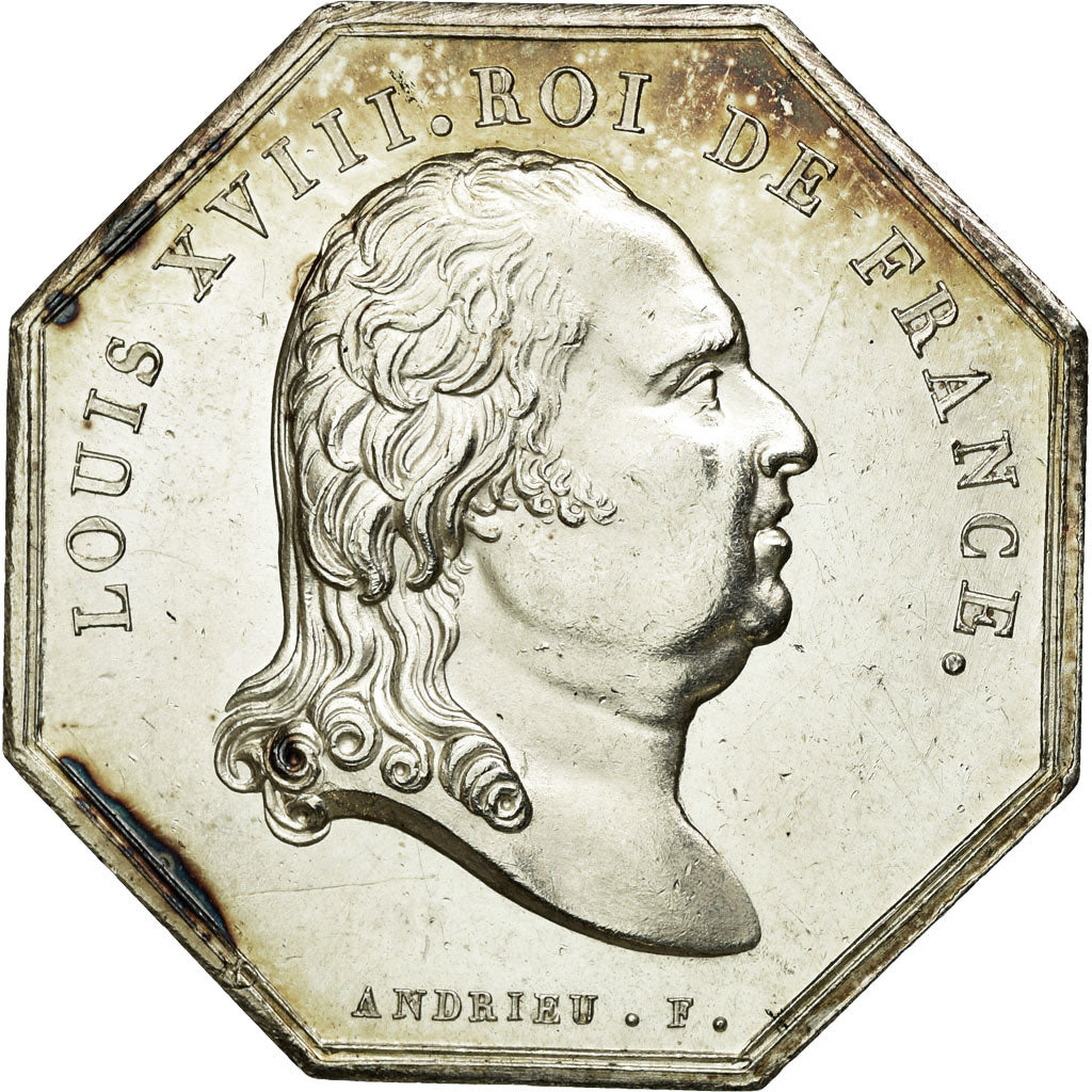 Francia, Token, Notary, SPL-, Argento, Lerouge:385