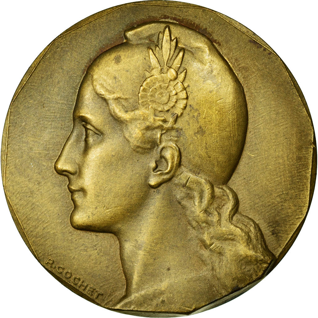 Francja, Token, Notariusz, AU(50-53), Bronze, Lerouge:477a
