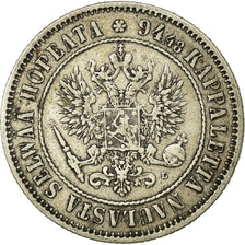 Coin, Finland, Nicholas II, Markka, 1893, EF(40-45), Silver, KM:3.2
