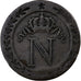 France, Napoleon I, 10 Centimes, 1808, Nantes, Billon, VF(20-25), Gadoury:190