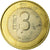 Słowenia, 3 Euro, 2010, AU(55-58), Bimetaliczny, KM:95