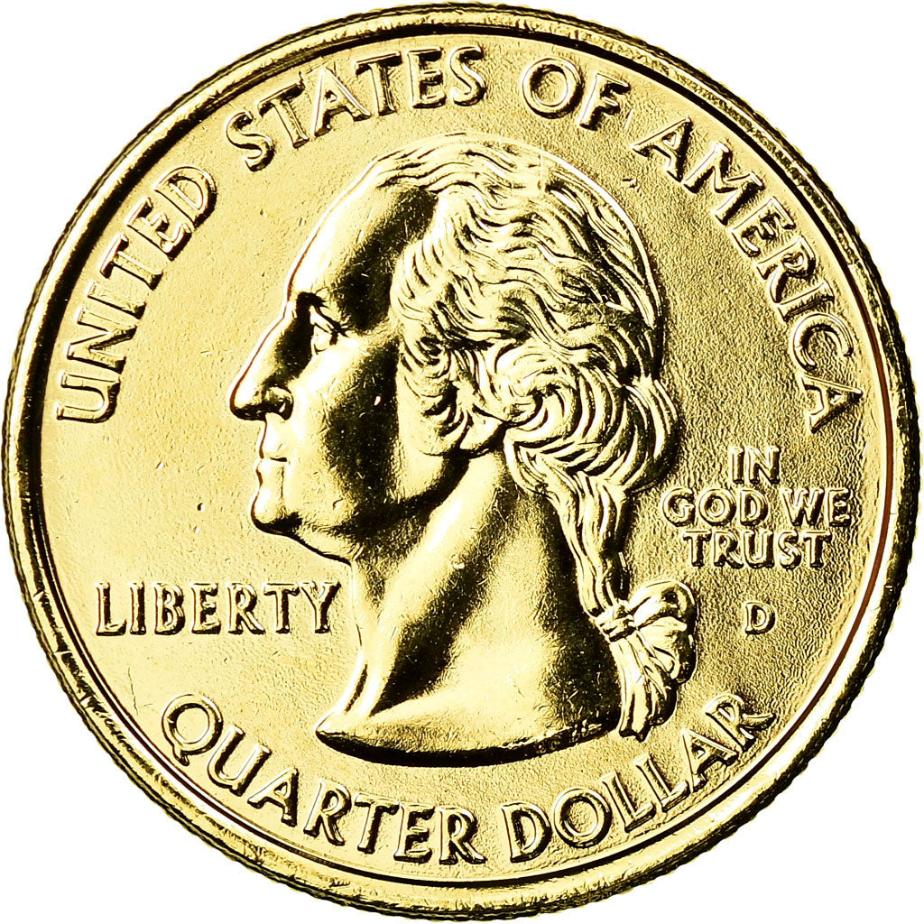 Moeda, Estados Unidos da América, Washington, Quarter, 2007, U.S. Mint, Denver