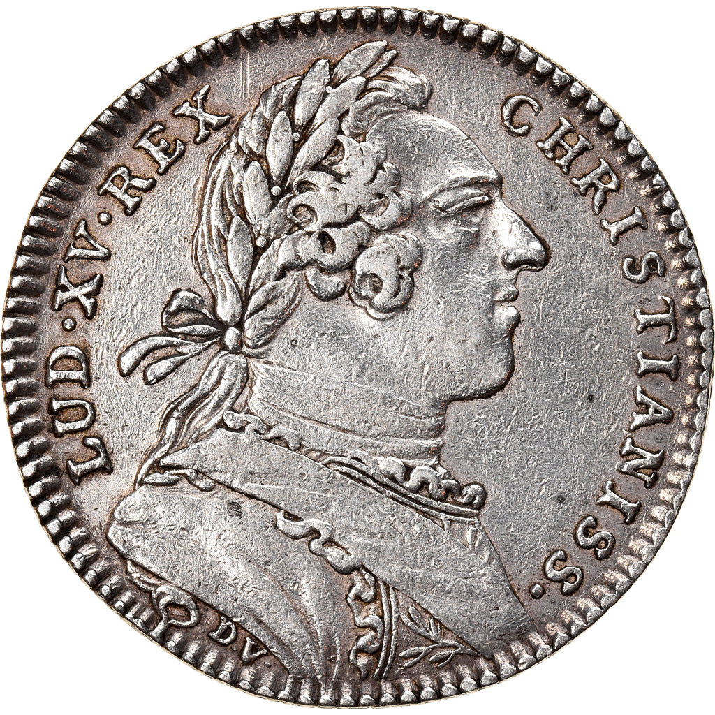 France, Token, Royal, Louis XV, Extraordinaire des Guerres, History, 1751