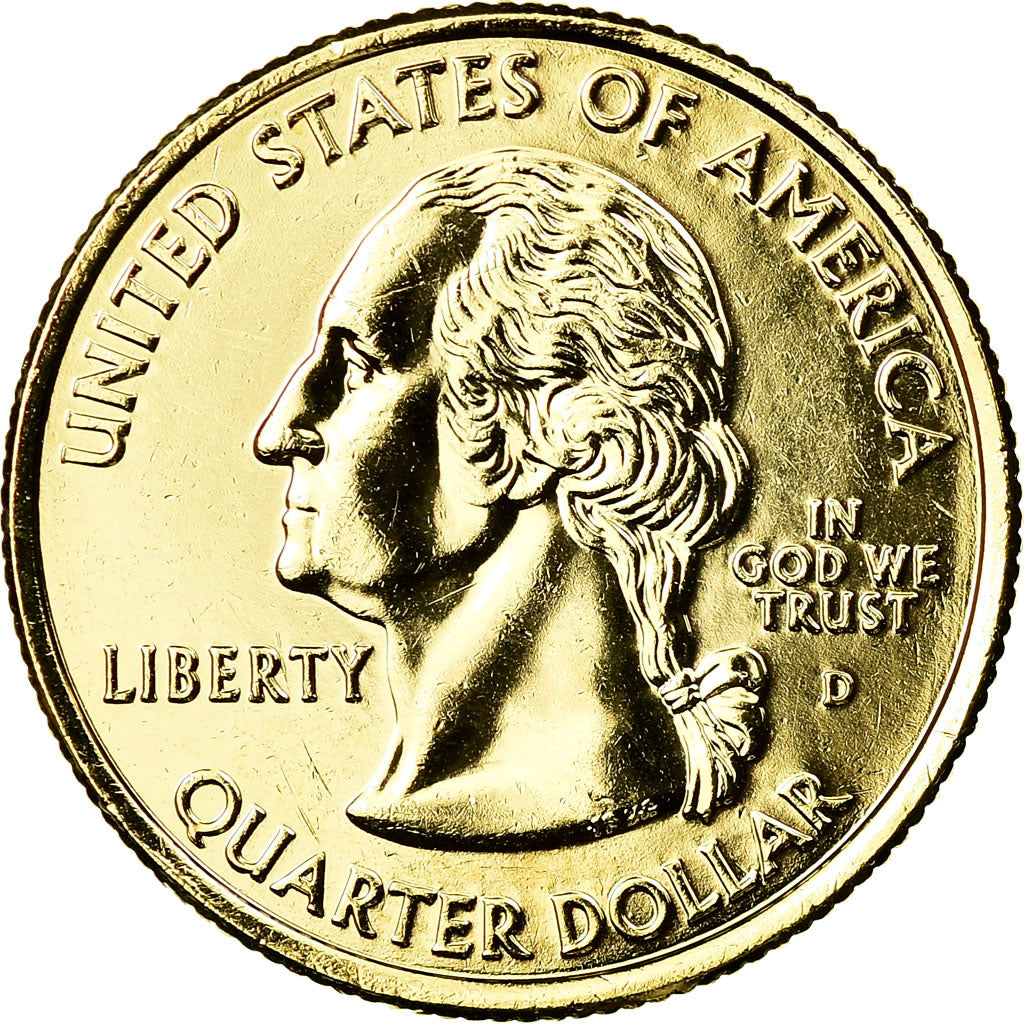 Moneta, Stati Uniti, Missouri, Quarter, 2003, U.S. Mint, Denver, golden, SPL