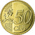 Lituânia, 50 Euro Cent, 2015, MS(65-70), Latão