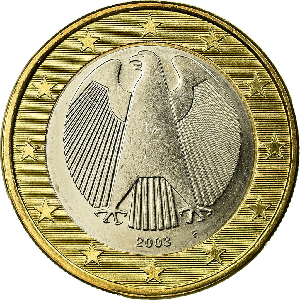 Federale Duitse Republiek, Euro, 2003, UNC-, Bi-Metallic, KM:213