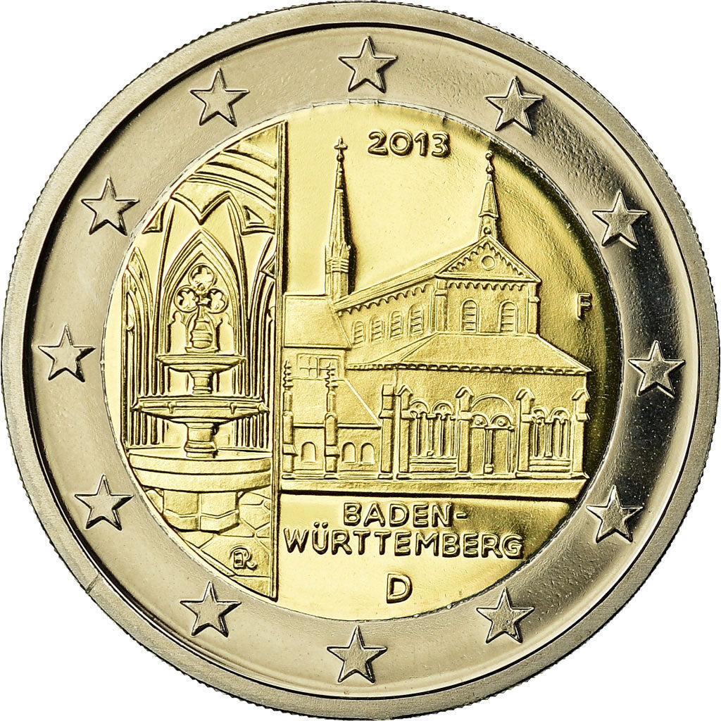 GERMANY - FEDERAL REPUBLIC, 2 Euro, Baden-Wurttemberg, 2013, Proof, MS(65-70)