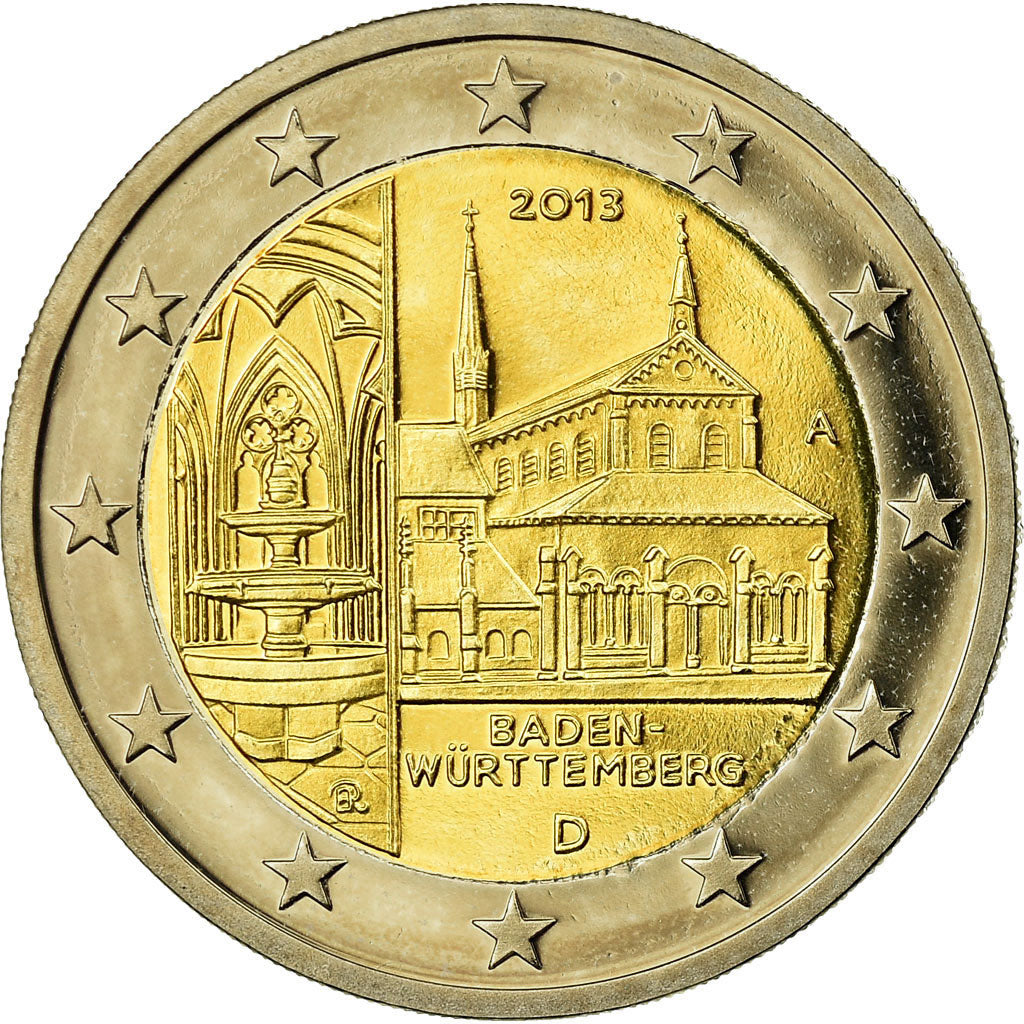 GERMANY - FEDERAL REPUBLIC, 2 Euro, Baden-Wurttemberg, 2013, Proof, MS(65-70)