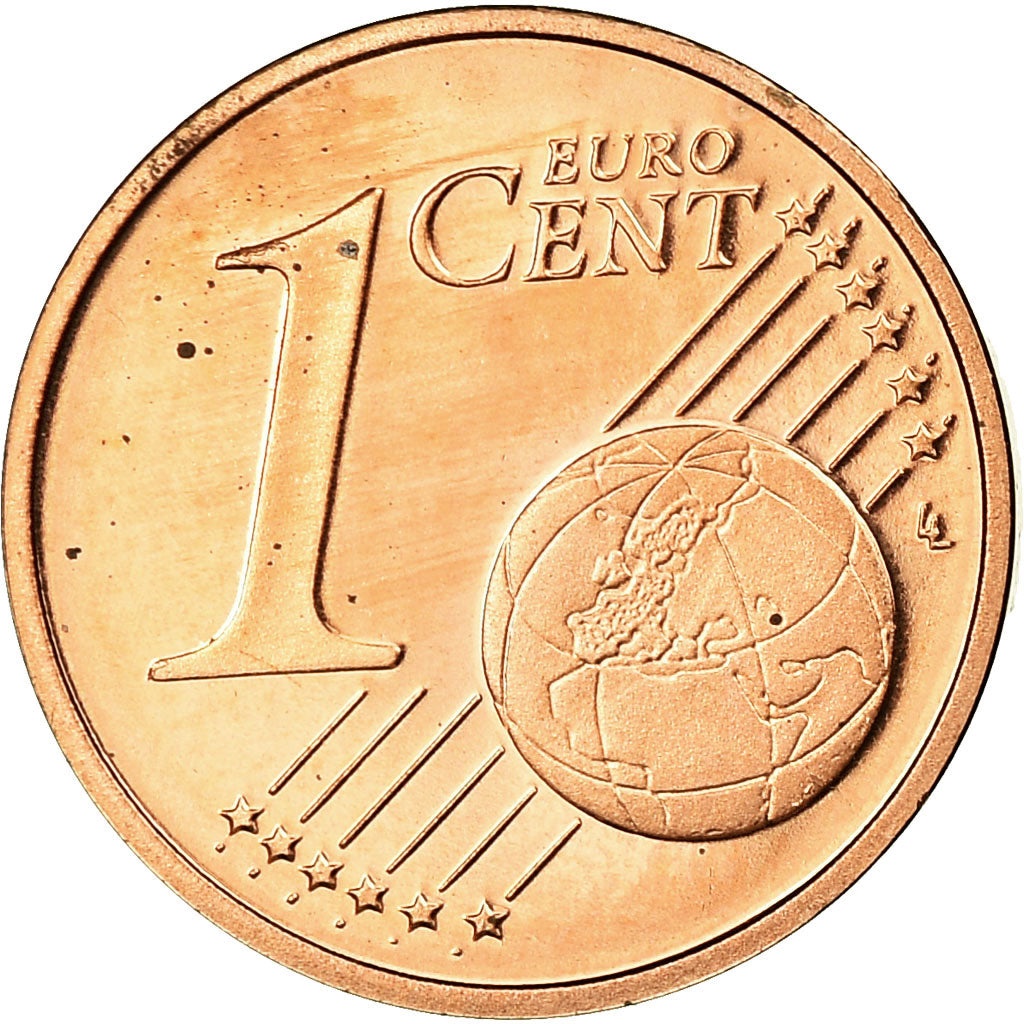 Niemcy - RFN, Euro Cent, 2003, Munich, Proof, MS(65-70), Miedź platerowana