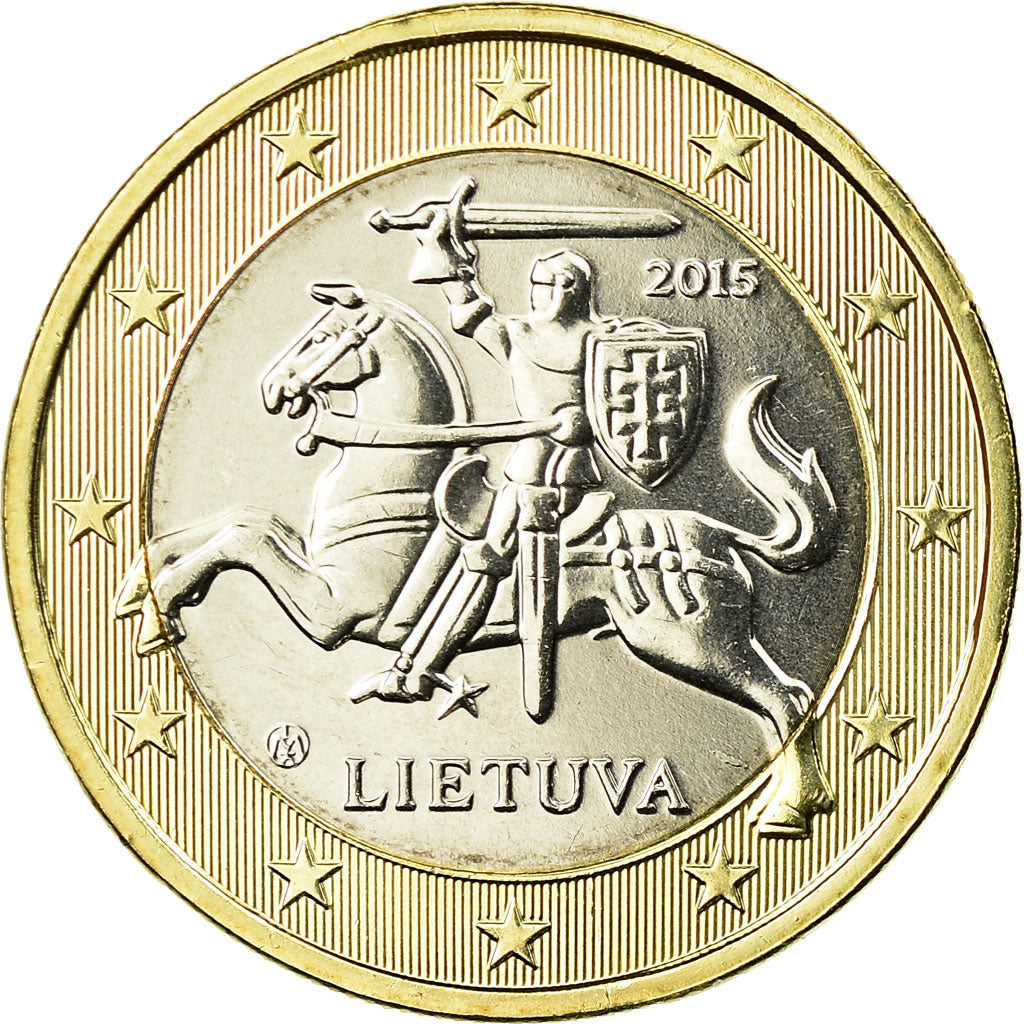 Lituania, Euro, 2015, SC, Bimetálico