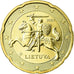 Lituania, 20 Euro Cent, 2015, SC, Latón