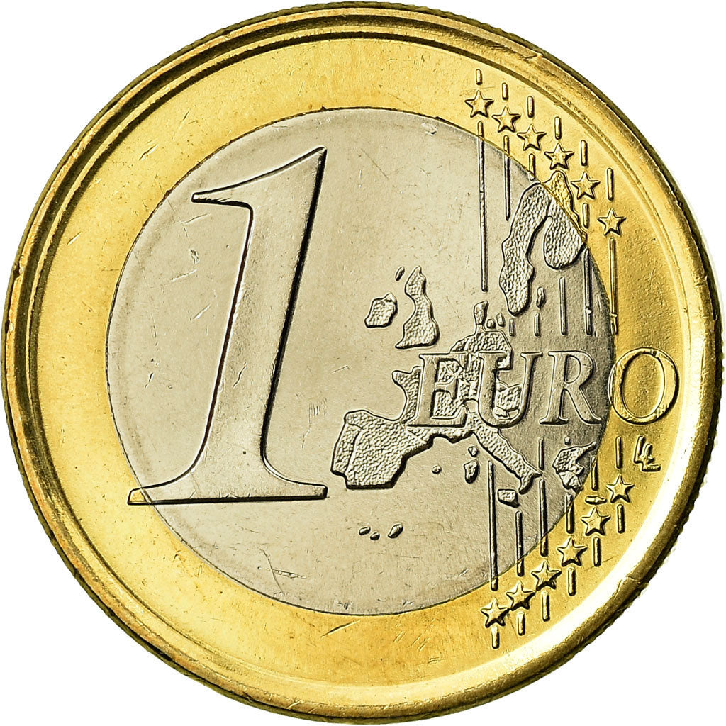 Espagne, Euro, 2001, FDC, Bi-Metallic, KM:1046