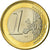 Spain, Euro, 2001, MS(65-70), Bi-Metallic, KM:1046