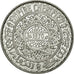 Coin, Morocco, 5 Francs, 1950, Paris, MS(65-70), Aluminum, KM:E39, Lecompte:246