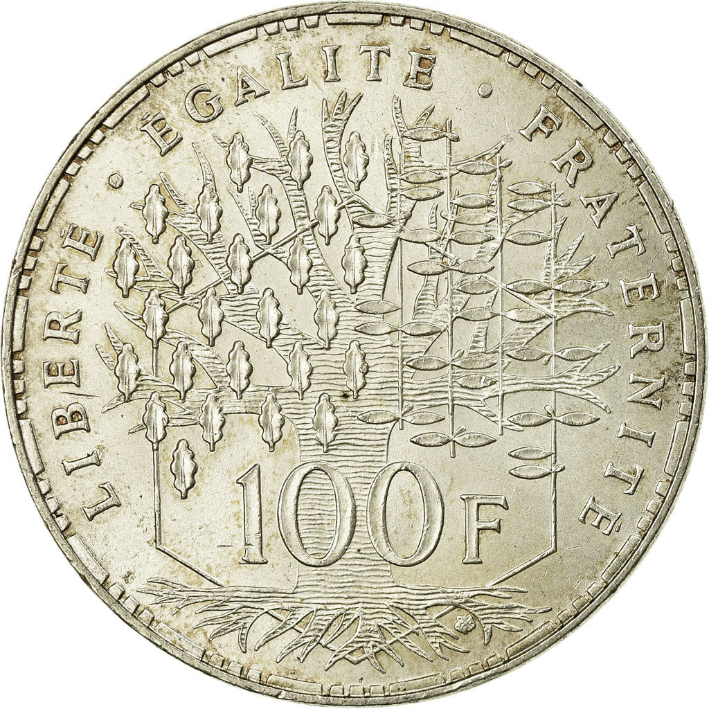 Münze, Frankreich, Panthéon, 100 Francs, 1983, Paris, SS, Silber, KM:951.1