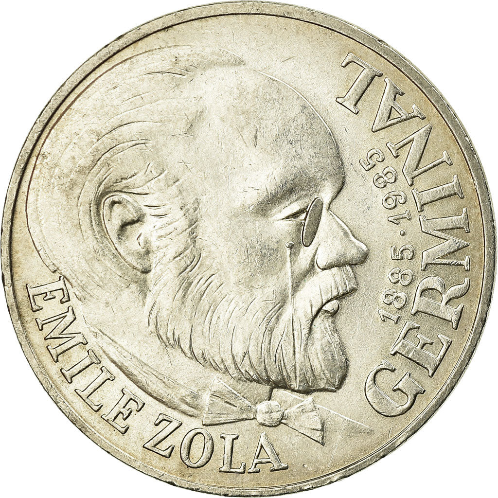 Coin, France, Germinal, 100 Francs, 1985, AU(55-58), Silver, KM:957, Gadoury:900