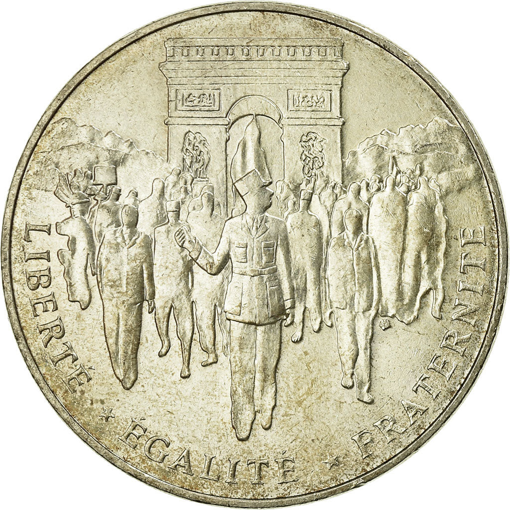 Monnaie, France, Libération de Paris, 100 Francs, 1994, SUP, Argent