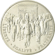 Coin, France, Libération de Paris, 100 Francs, 1994, AU(50-53), Silver
