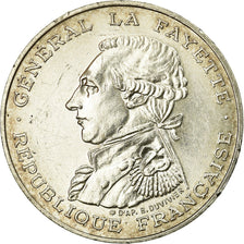 Coin, France, Lafayette, 100 Francs, 1987, EF(40-45), Silver, KM:962