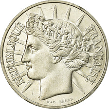 Moneta, Francia, Fraternité, 100 Francs, 1988, SPL-, Argento, KM:966