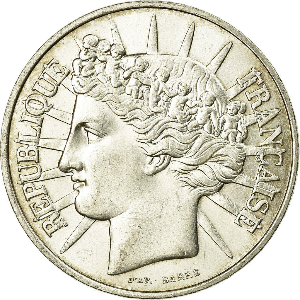 Moneda, Francia, Fraternité, 100 Francs, 1988, EBC, Plata, KM:966, Gadoury:903