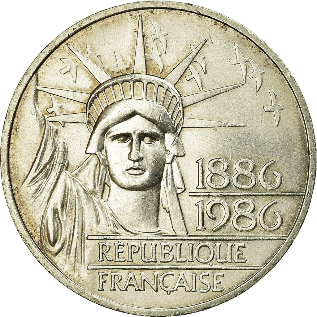 Monnaie, France, Statue de la Liberté, 100 Francs, 1986, SUP, Argent