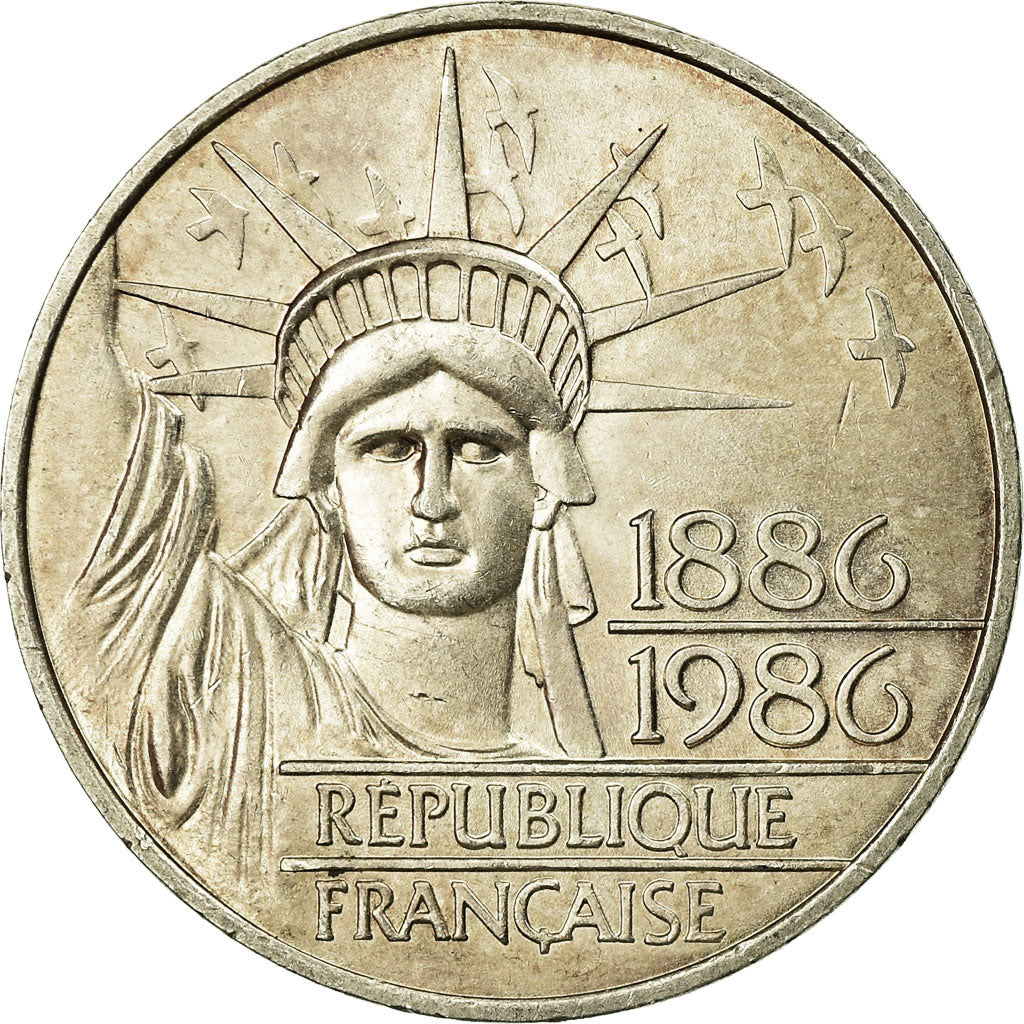 Monnaie, France, Statue de la Liberté, 100 Francs, 1986, SUP, Argent