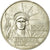 Coin, France, Statue de la Liberté, 100 Francs, 1986, EF(40-45), Silver