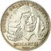 Moneda, Francia, Descartes, 100 Francs, 1991, MBC+, Plata, KM:996