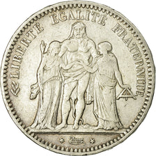 Coin, France, Hercule, 5 Francs, 1849, Paris, VF(20-25), Silver, KM:756.1