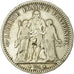 Coin, France, Hercule, 5 Francs, 1873, Bordeaux, VF(20-25), Silver, KM:820.2