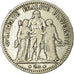 Coin, France, Hercule, 5 Francs, 1873, Bordeaux, VF(20-25), Silver, KM:820.2