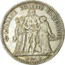 Coin, France, Hercule, 5 Francs, 1874, Bordeaux, VF(30-35), Silver, KM:820.2