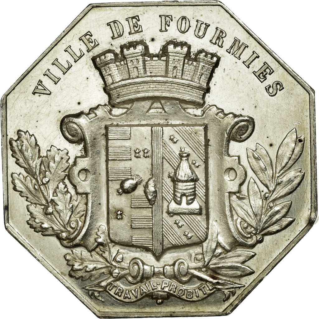 France, Token, Instruction and Education, AU(55-58), Silver
